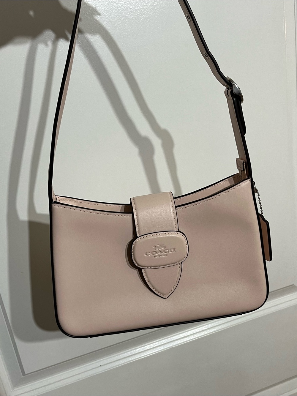 Coach Women's Leather Shoulder Bag in Blush